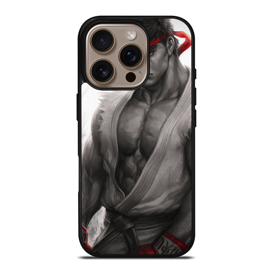 RYU STREET FIGHTER ART iPhone 16 Pro Case Cover