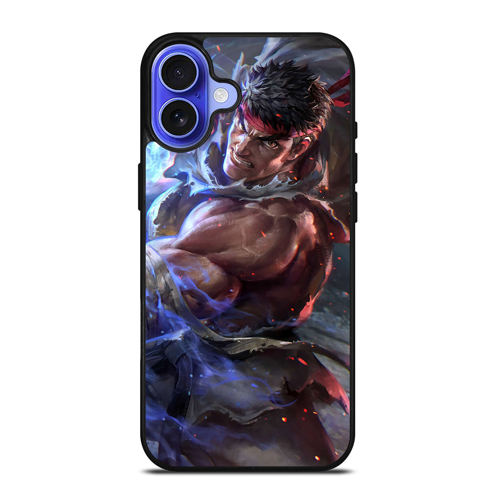 RYU STREET FIGHTER GAME iPhone 16 Case Cover