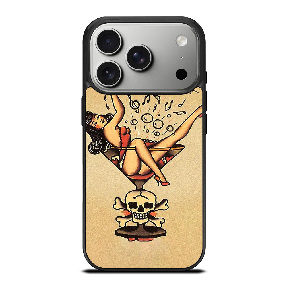 SAILOR JERRY BEWARE TATTOO iPhone 17 Pro Case Cover