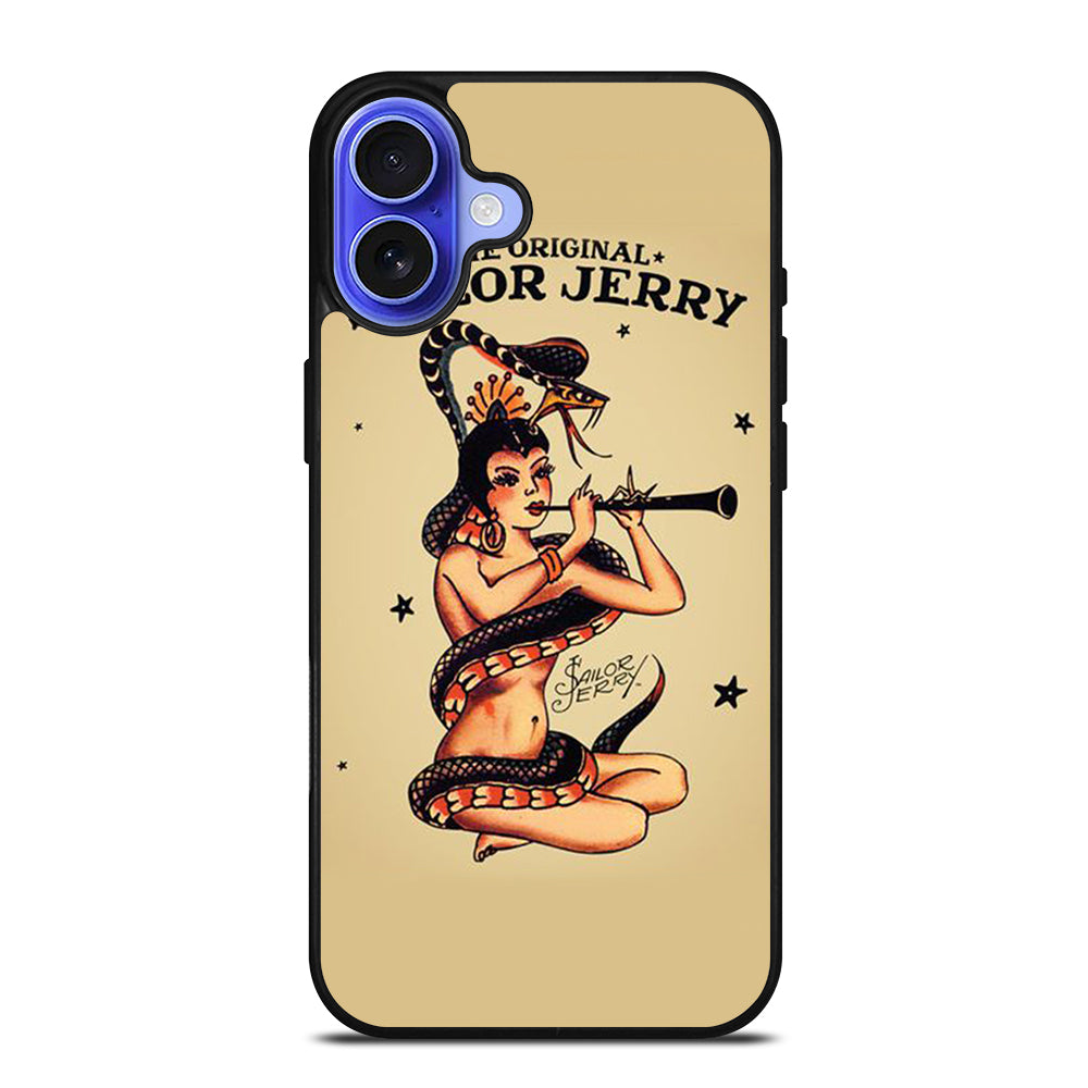 SAILOR JERRY GIRLL TATTOO 2 iPhone 16 Case Cover