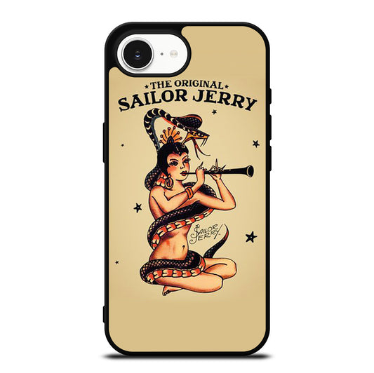 SAILOR JERRY GIRLL TATTOO 2 iPhone 16e Case Cover