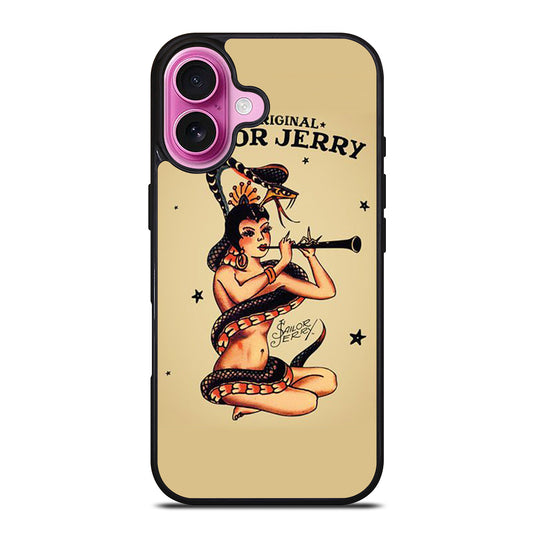 SAILOR JERRY GIRLL TATTOO 2 iPhone 16 Plus Case Cover