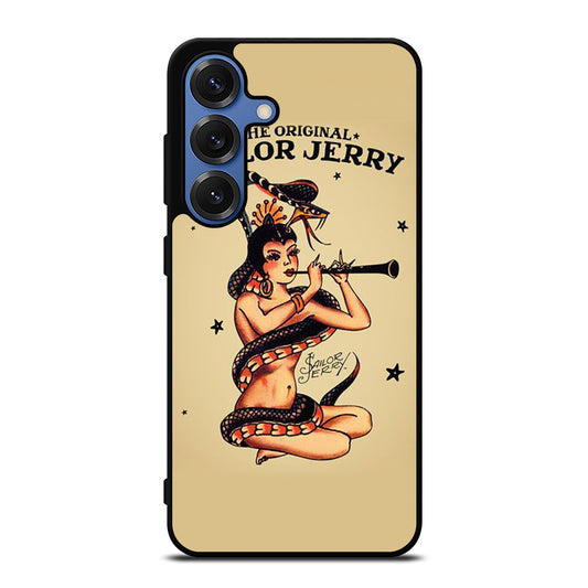 SAILOR JERRY GIRLL TATTOO 2 Samsung Galaxy S25 Case Cover