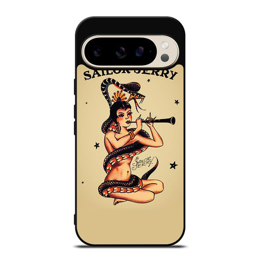 SAILOR JERRY GIRLL TATTOO 2 Google Pixel 9 Pro Case Cover