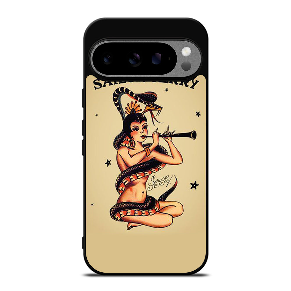 SAILOR JERRY GIRLL TATTOO 2 Google Pixel 9 Pro XL Case Cover