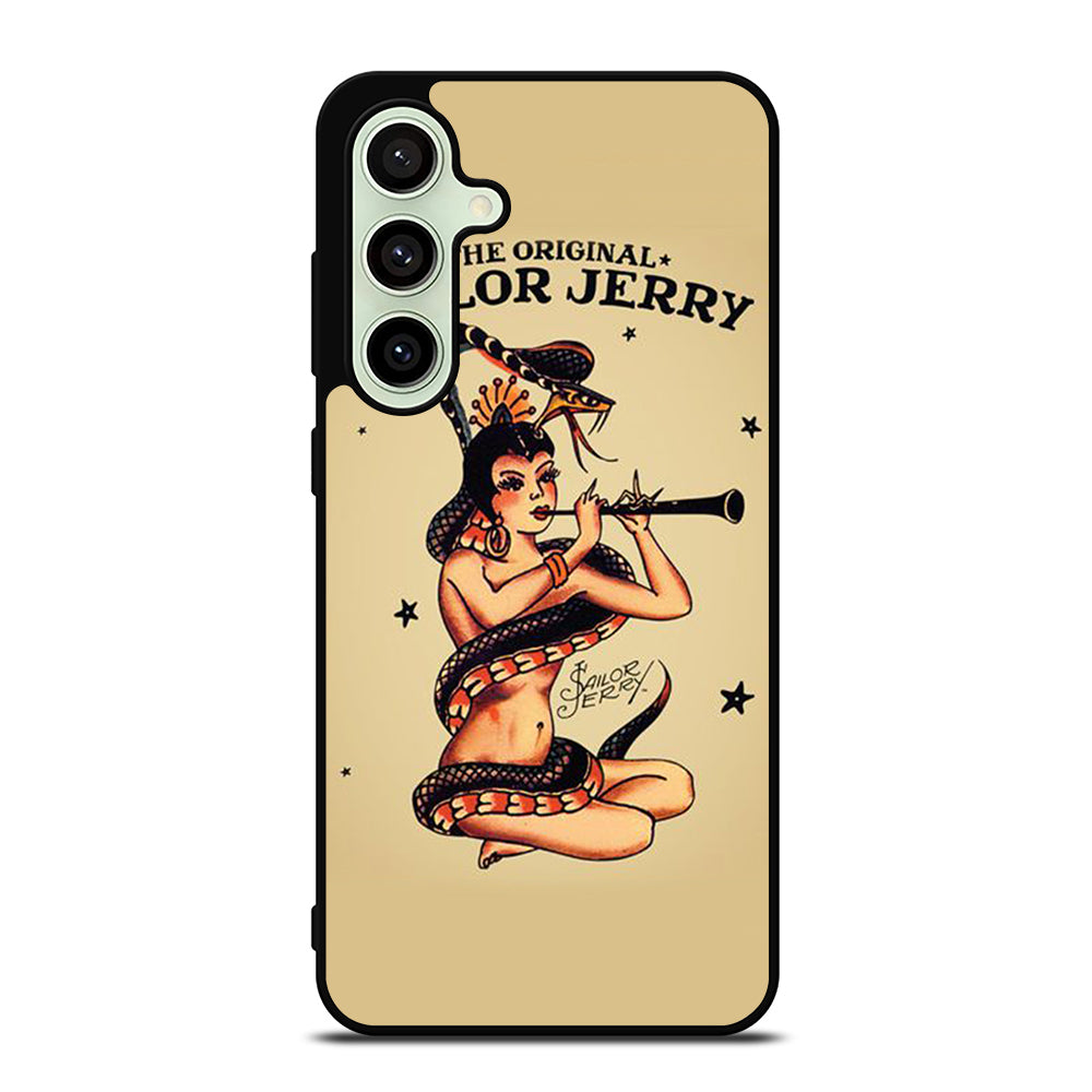 SAILOR JERRY GIRLL TATTOO 2 Samsung Galaxy S24 FE Case Cover