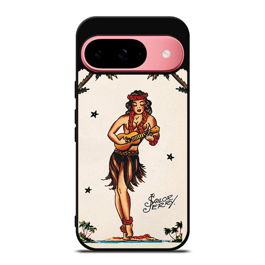SAILOR JERRY GIRL TATTOO Google Pixel 9 Case Cover