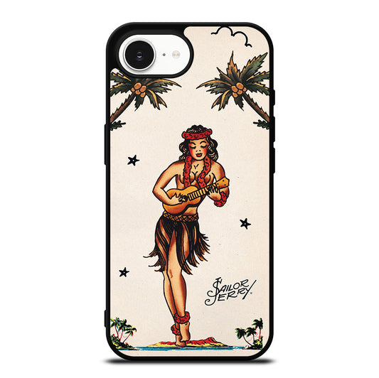 SAILOR JERRY GIRL TATTOO iPhone 16e Case Cover