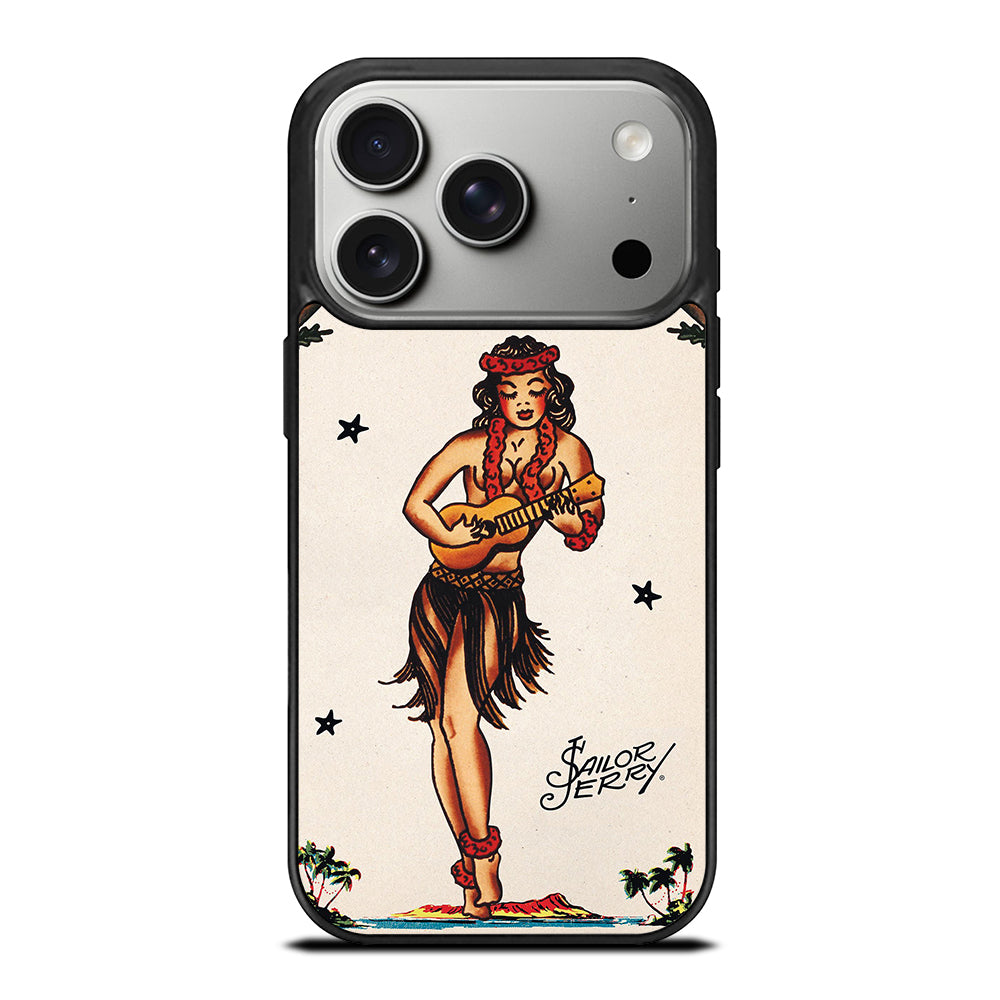 SAILOR JERRY GIRL TATTOO iPhone 17 Pro Case Cover