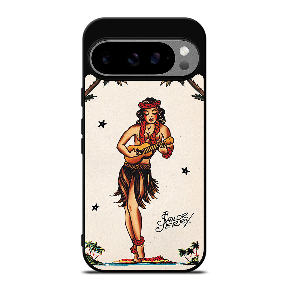 SAILOR JERRY GIRL TATTOO Google Pixel 9 Pro XL Case Cover