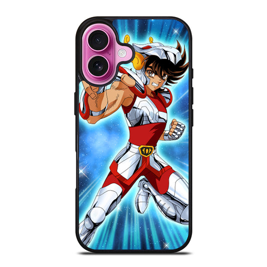 SAINT SEIYA ANIME PEGASUS 3 iPhone 16 Plus Case Cover