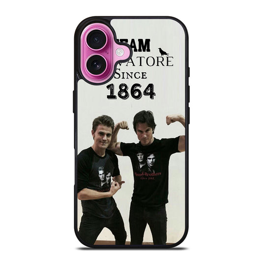 SALVATORE BROTHERS TEAM iPhone 16 Plus Case Cover