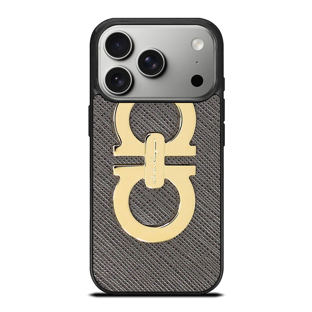 SALVATORE FERRAGAMO EMBLEM iPhone 17 Pro Case Cover