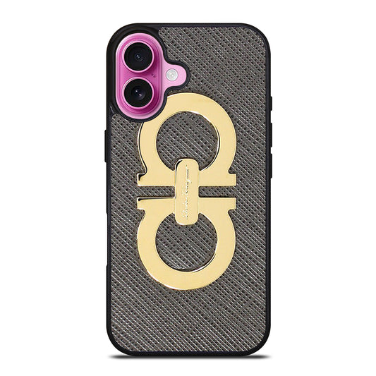 SALVATORE FERRAGAMO EMBLEM iPhone 16 Plus Case Cover