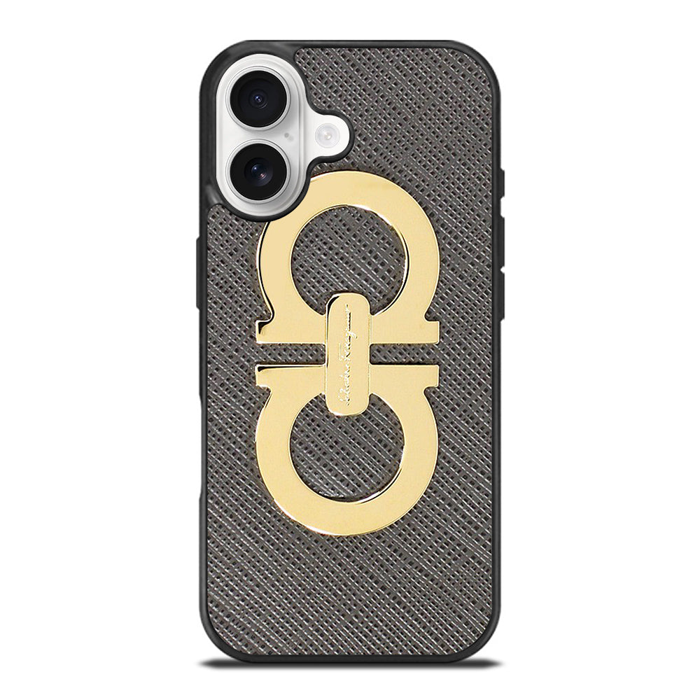 SALVATORE FERRAGAMO EMBLEM iPhone 17 Case Cover