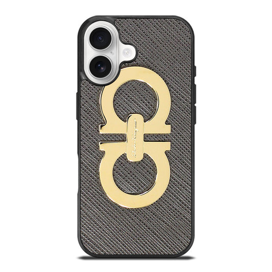 SALVATORE FERRAGAMO EMBLEM iPhone 17 Case Cover