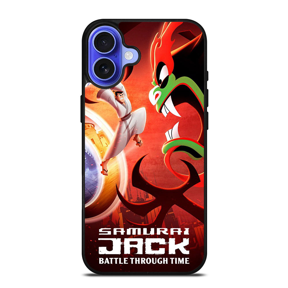 SAMURAI JACK VS AKU CARTOON iPhone 16 Case Cover