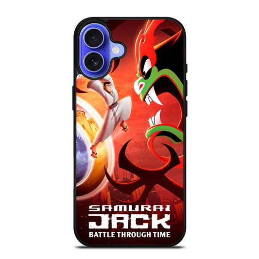 SAMURAI JACK VS AKU CARTOON iPhone 16 Case Cover