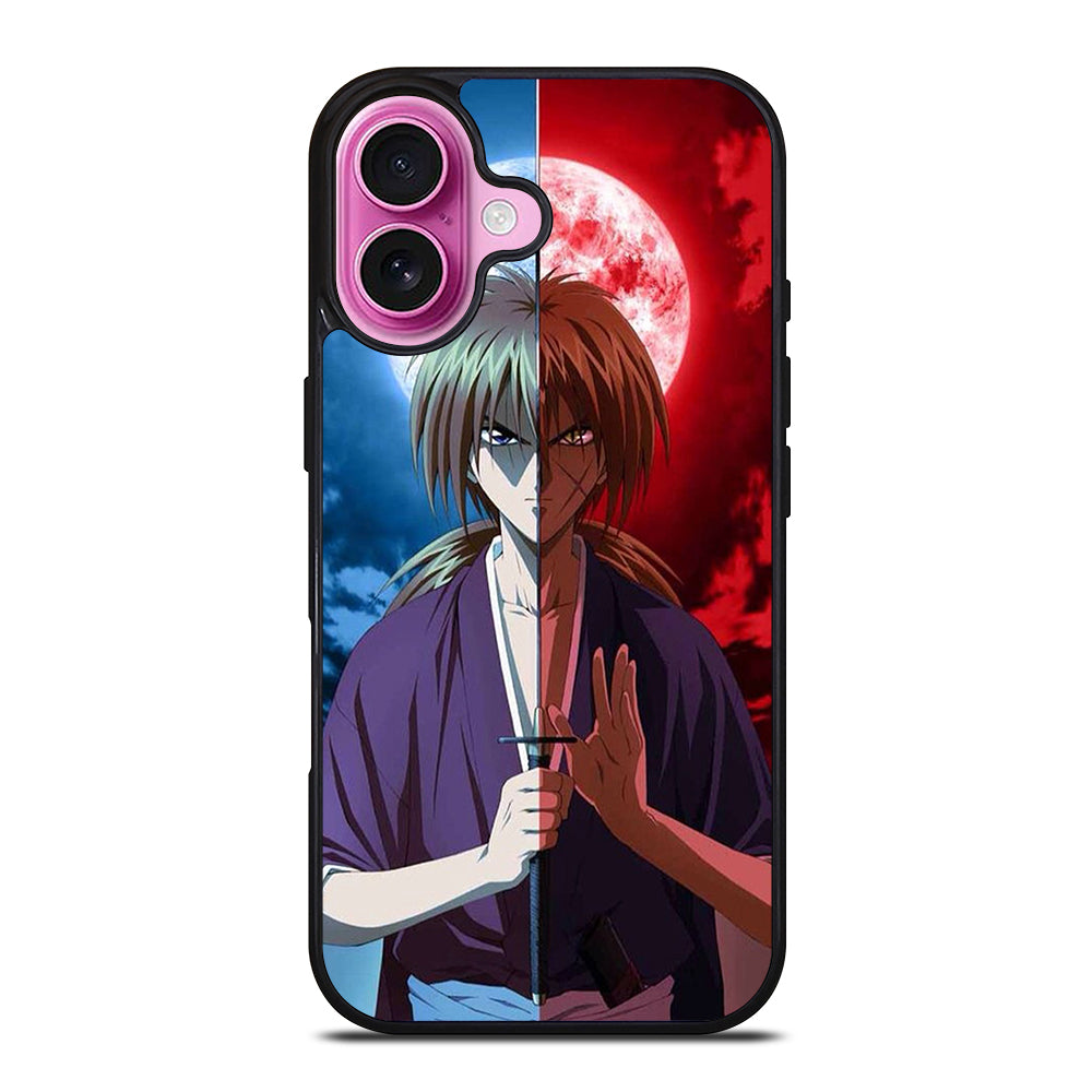 SAMURAI X ANIME RUROUNI KENSHIN iPhone 16 Plus Case Cover