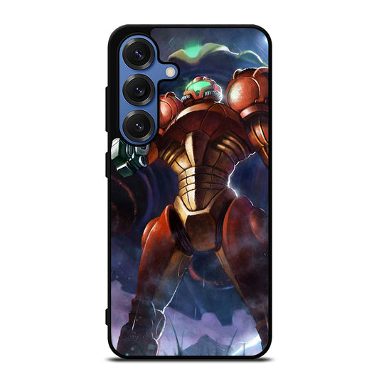 SAMUS ARAN METROID ART Samsung Galaxy S25 Case Cover