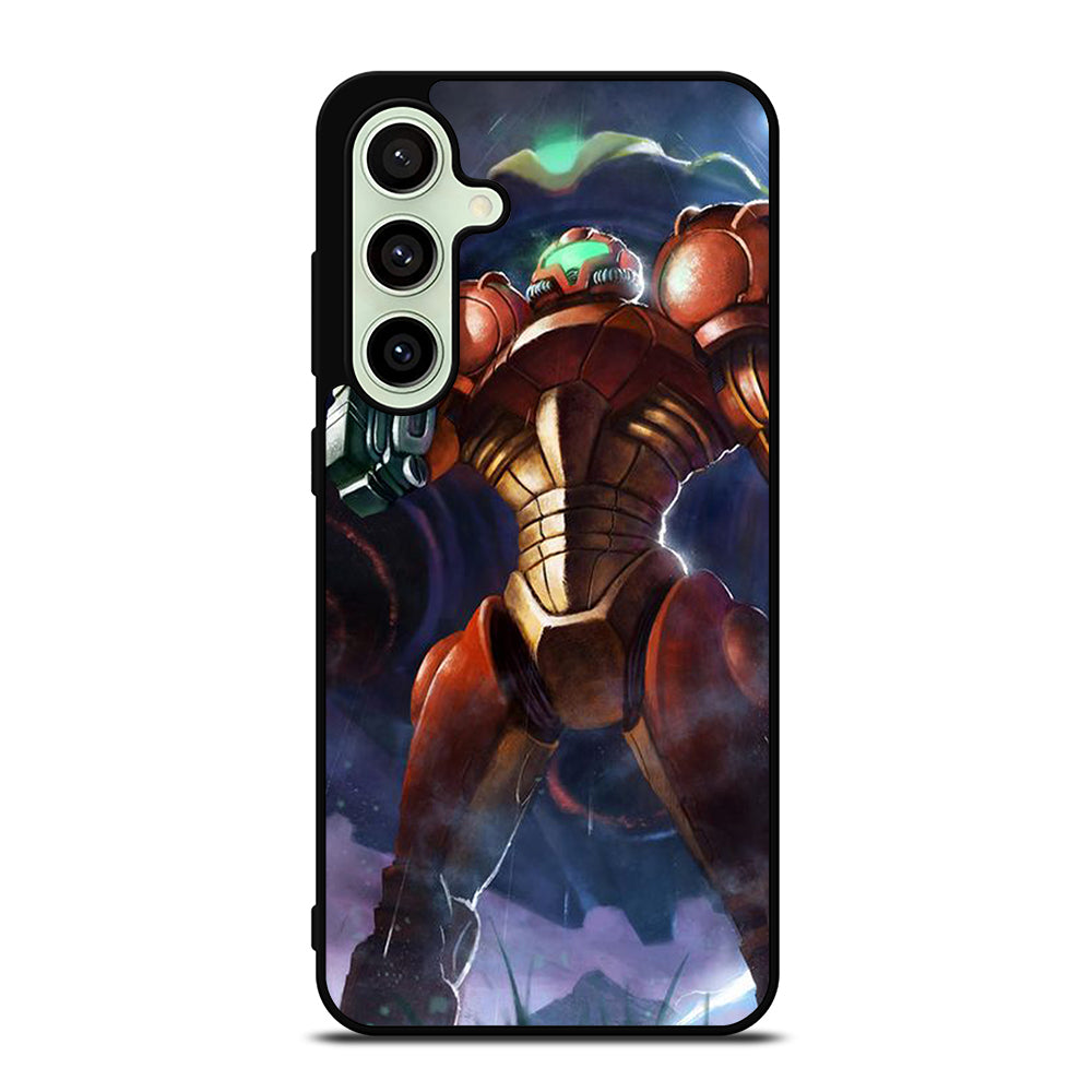 SAMUS ARAN METROID ART Samsung Galaxy S24 FE Case Cover