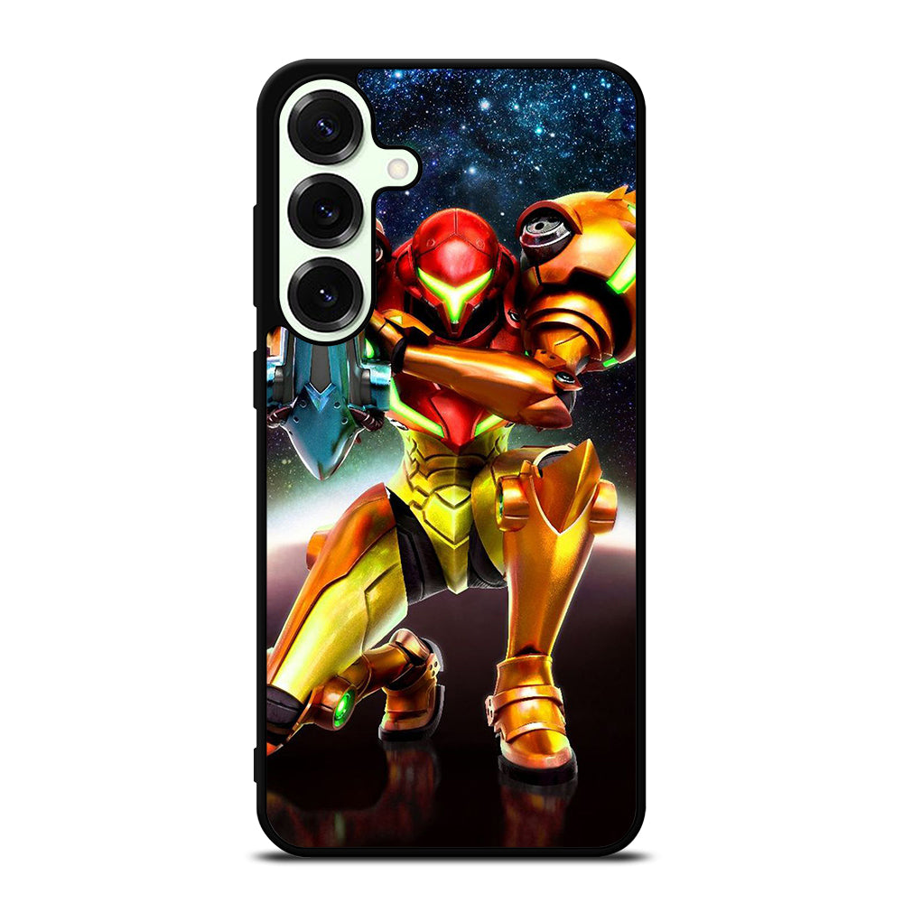 SAMUS ARAN METROID CARTOON Samsung Galaxy S25 Plus Case Cover