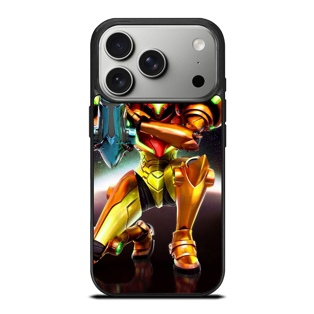 SAMUS ARAN METROID CARTOON iPhone 17 Pro Case Cover