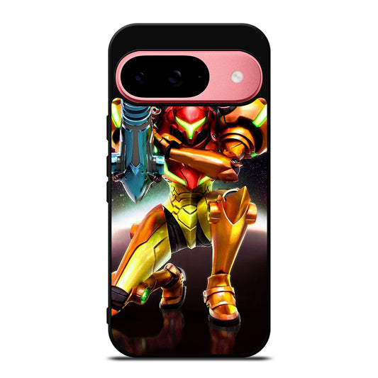 SAMUS ARAN METROID CARTOON Google Pixel 9 Case Cover