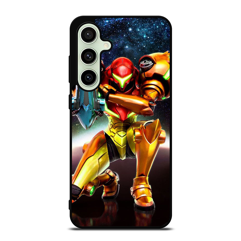 SAMUS ARAN METROID CARTOON Samsung Galaxy S24 FE Case Cover