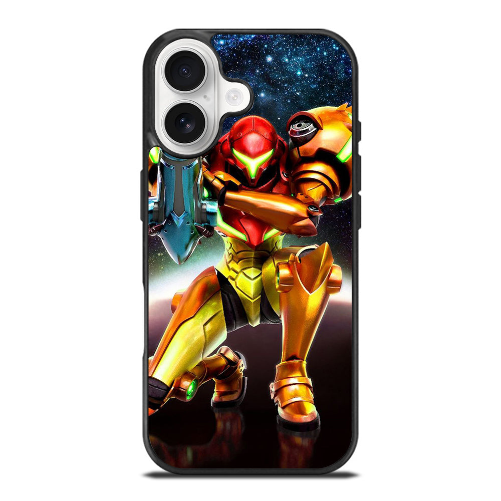 SAMUS ARAN METROID CARTOON iPhone 17 Case Cover