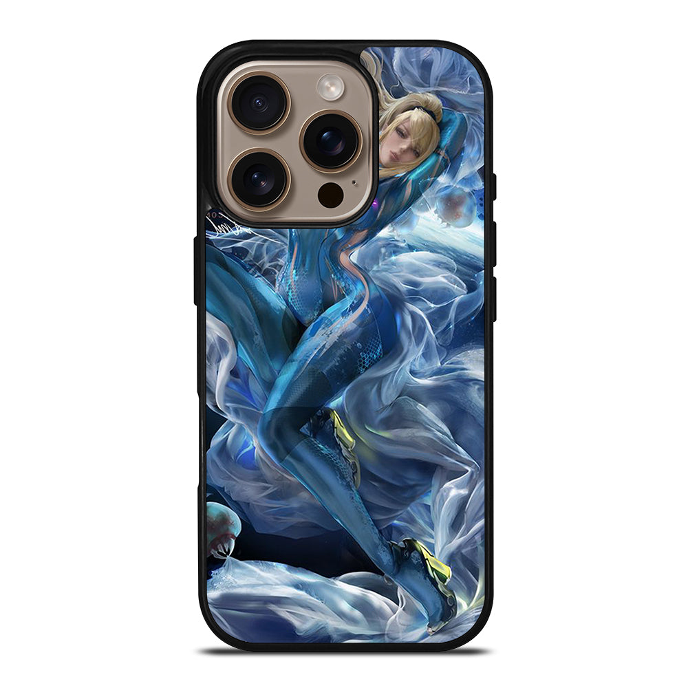 SAMUS ARAN METROID SEXY iPhone 16 Pro Case Cover