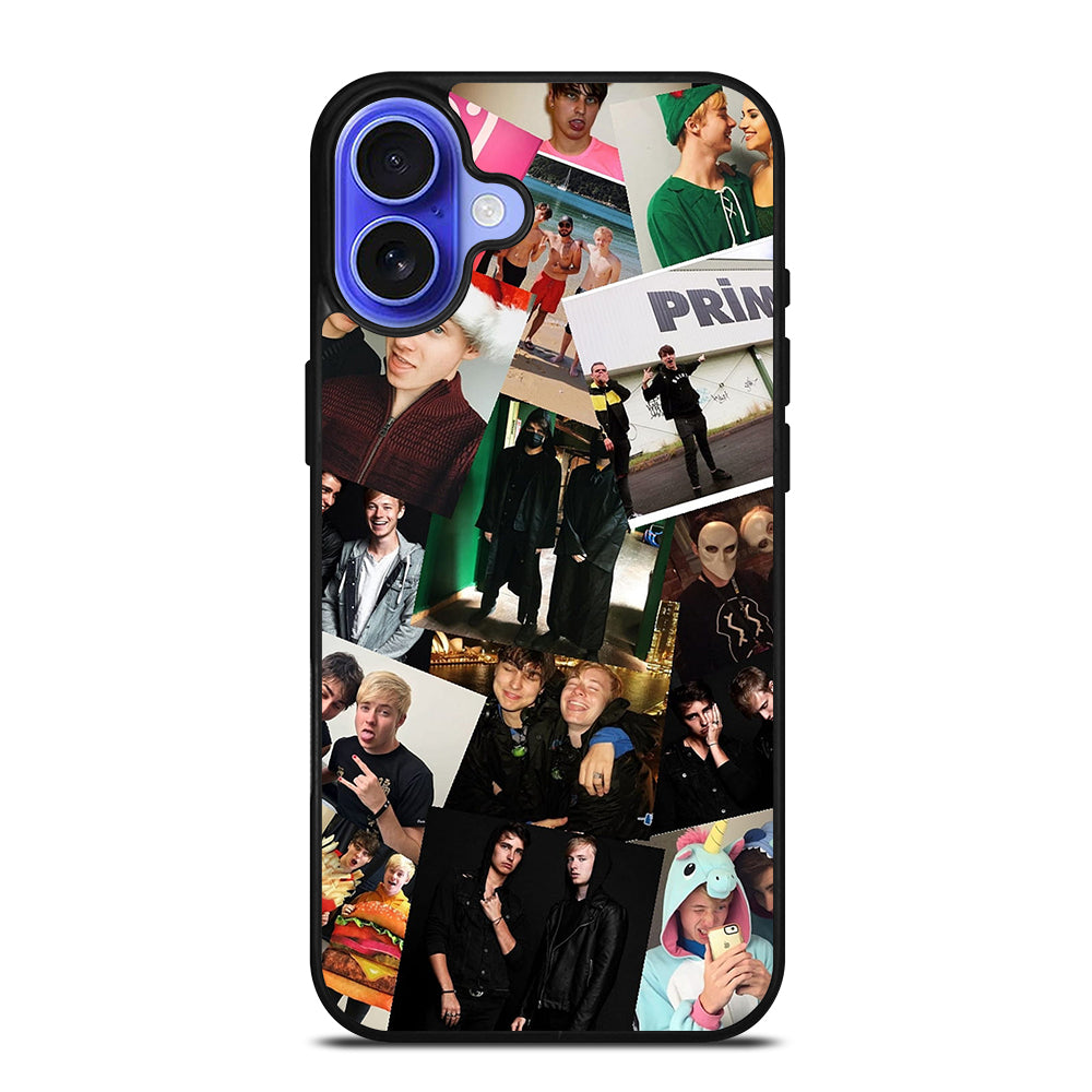 SAM AND COLBY XPLR COLLAGE iPhone 16 Case Cover