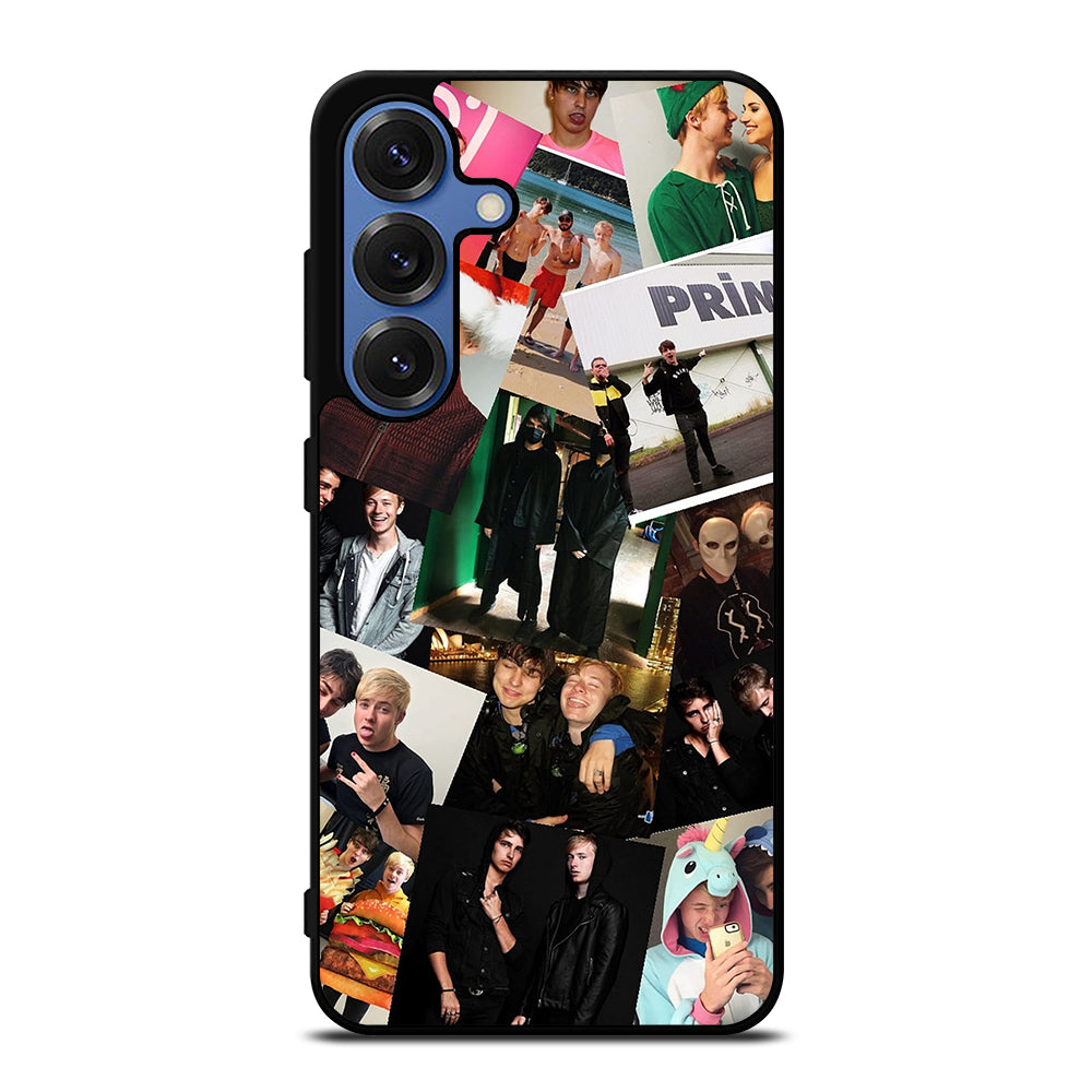 SAM AND COLBY XPLR COLLAGE Samsung Galaxy S25 Case Cover