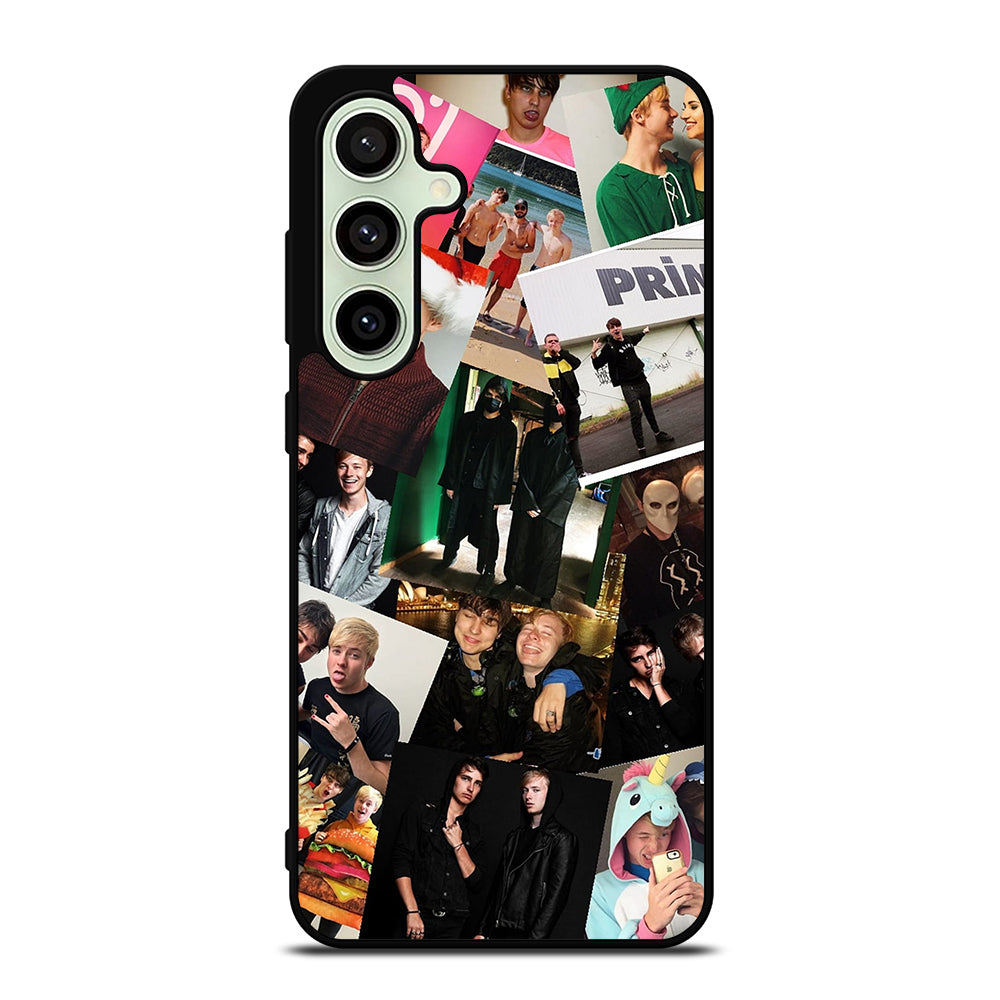 SAM AND COLBY XPLR COLLAGE Samsung Galaxy S24 FE Case Cover