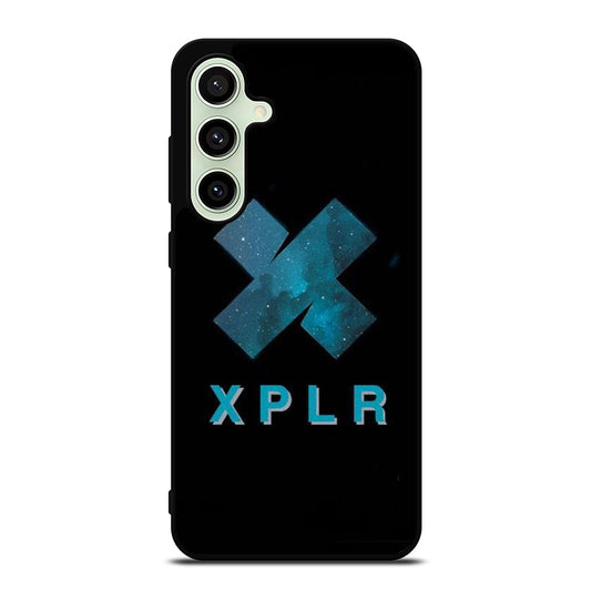 SAM AND COLBY XPLR LOGO Samsung Galaxy S24 FE Case Cover