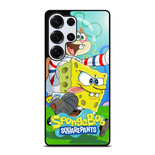 SANDY SQUIRREL AND SPONGEBOB SQUAREPANTS Samsung Galaxy S25 Ultra Case Cover