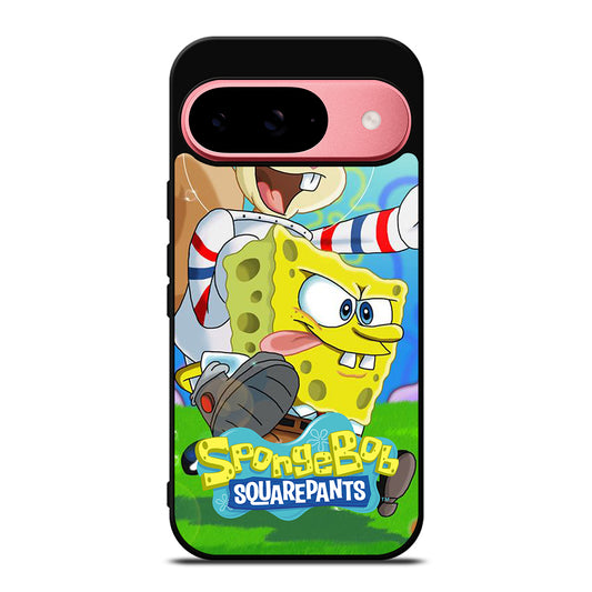 SANDY SQUIRREL AND SPONGEBOB SQUAREPANTS Google Pixel 9 Case Cover