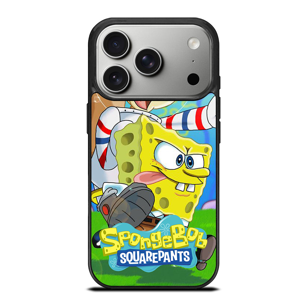 SANDY SQUIRREL AND SPONGEBOB SQUAREPANTS iPhone 17 Pro Case Cover