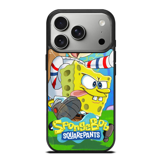 SANDY SQUIRREL AND SPONGEBOB SQUAREPANTS iPhone 17 Pro Case Cover