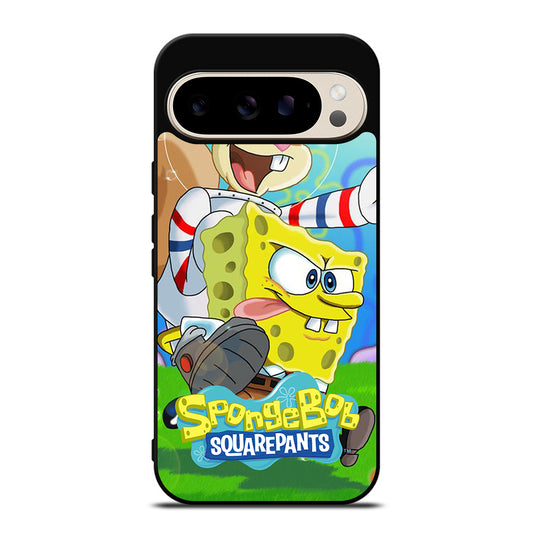 SANDY SQUIRREL AND SPONGEBOB SQUAREPANTS Google Pixel 9 Pro Case Cover