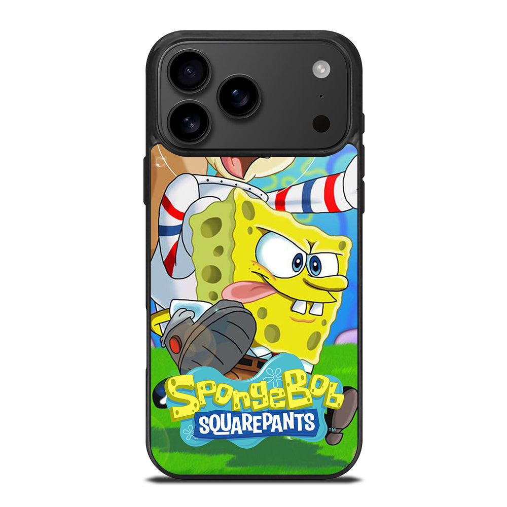 SANDY SQUIRREL AND SPONGEBOB SQUAREPANTS iPhone 17 Pro Max Case Cover