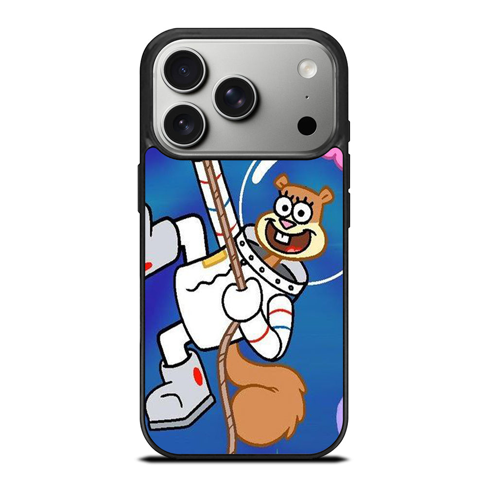 SANDY SQUIRREL CLIMBING SPONGEBOB iPhone 17 Pro Case Cover