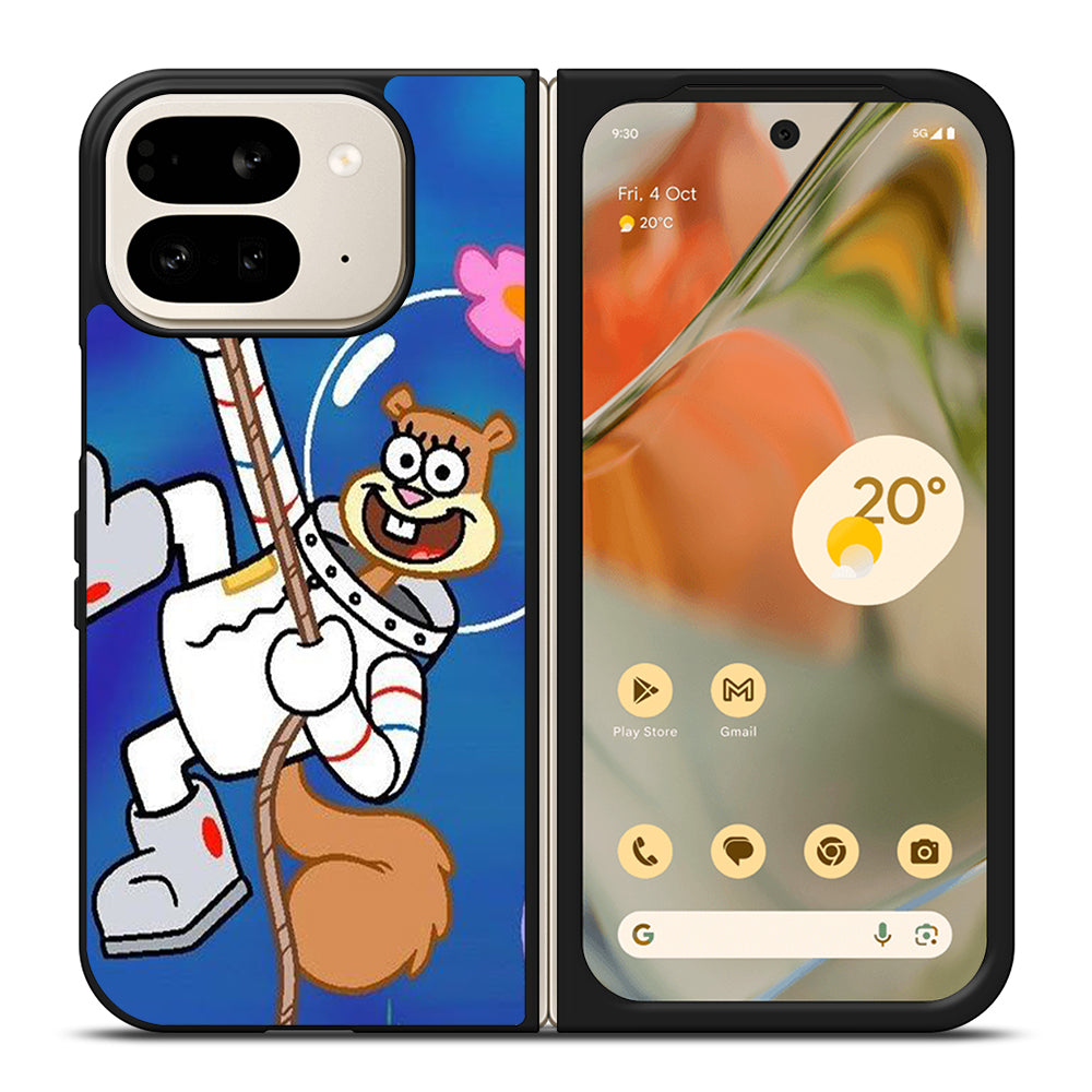 SANDY SQUIRREL CLIMBING SPONGEBOB Google Pixel 9 Pro Fold Case Cover