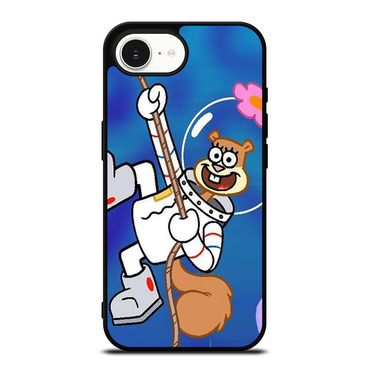 SANDY SQUIRREL CLIMBING SPONGEBOB iPhone 16e Case Cover