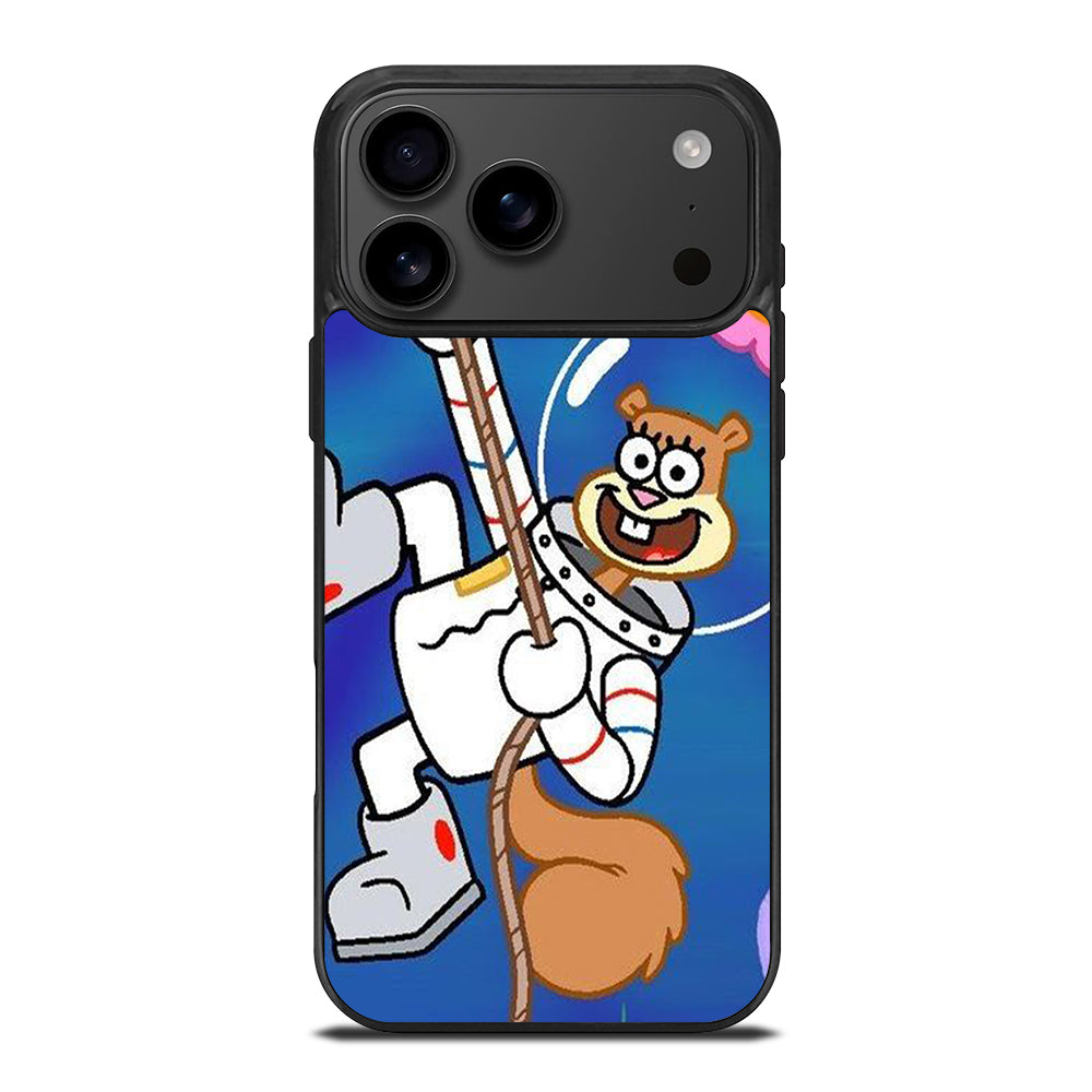 SANDY SQUIRREL CLIMBING SPONGEBOB iPhone 17 Pro Max Case Cover