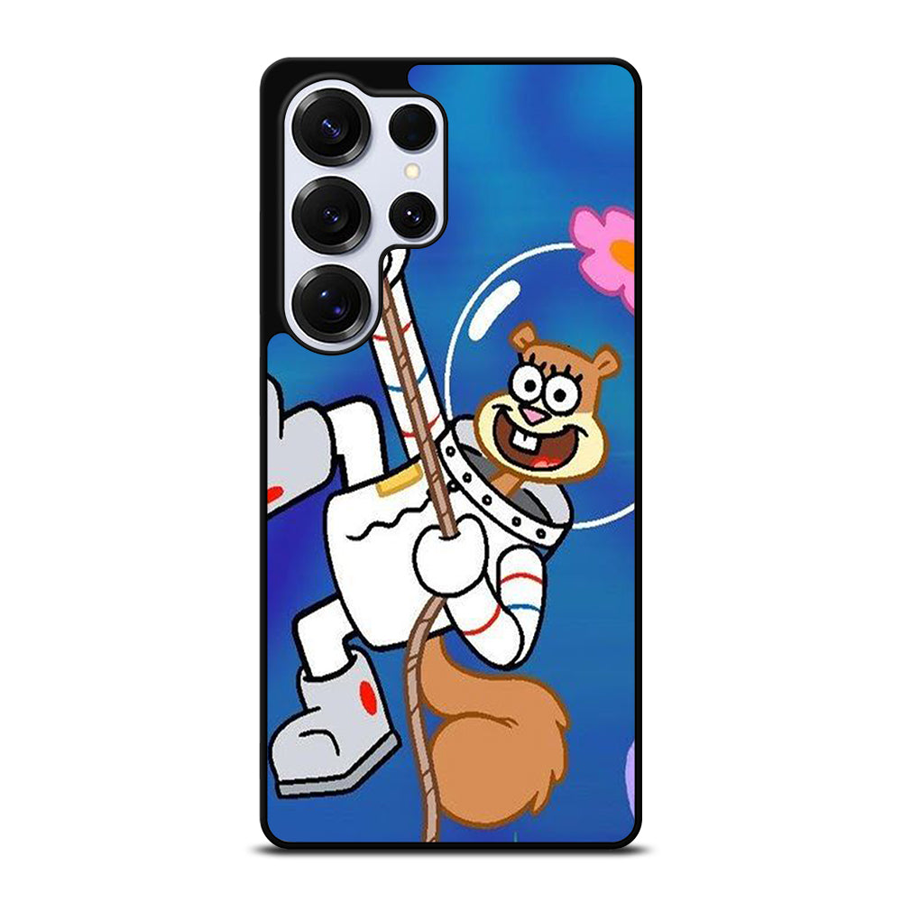 SANDY SQUIRREL CLIMBING SPONGEBOB Samsung Galaxy S25 Ultra Case Cover