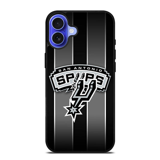 SAN ANTONIO SPURS NBA BASKETBALL 1 iPhone 16 Case Cover