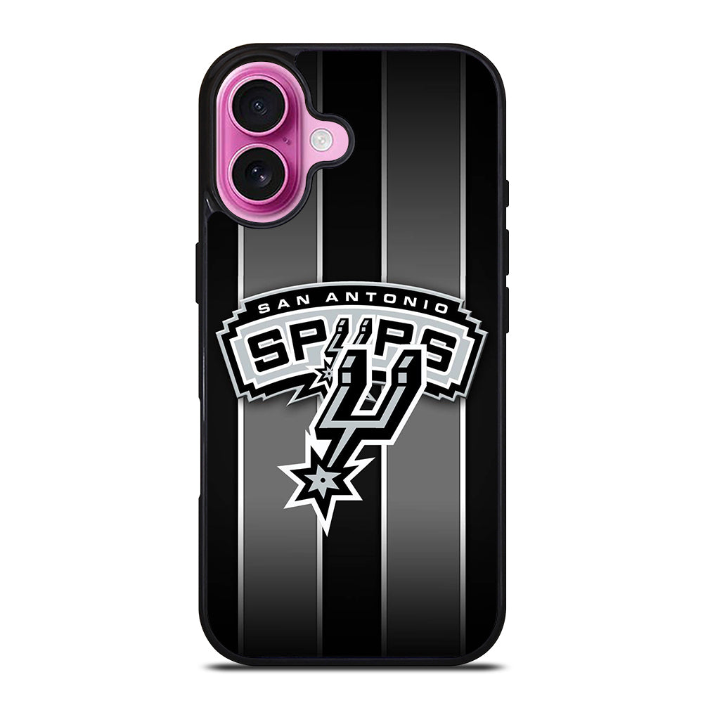 SAN ANTONIO SPURS NBA BASKETBALL 1 iPhone 16 Plus Case Cover