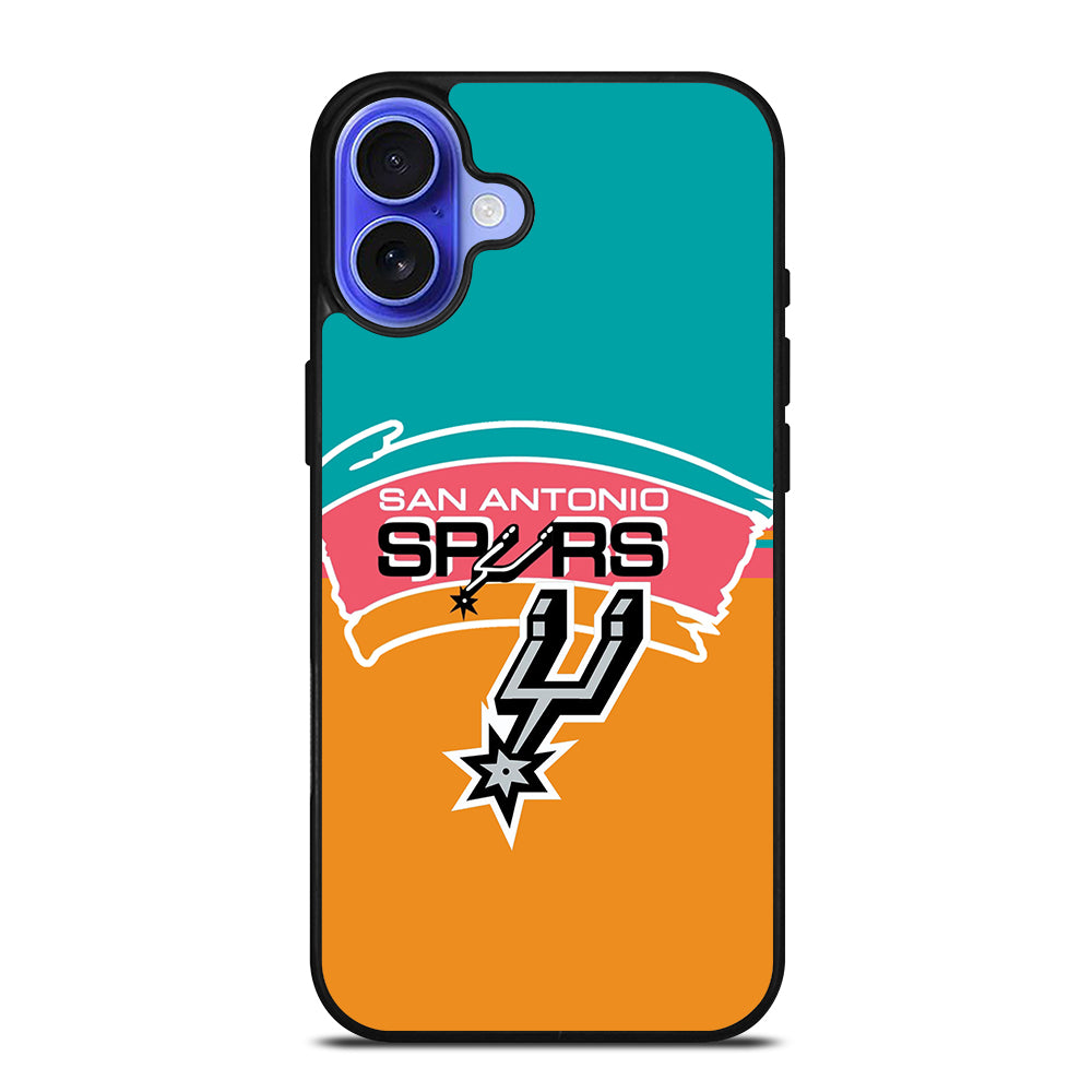 SAN ANTONIO SPURS NBA BASKETBALL 2 iPhone 16 Case Cover