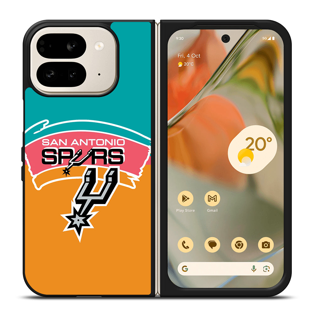 SAN ANTONIO SPURS NBA BASKETBALL 2 Google Pixel 9 Pro Fold Case Cover